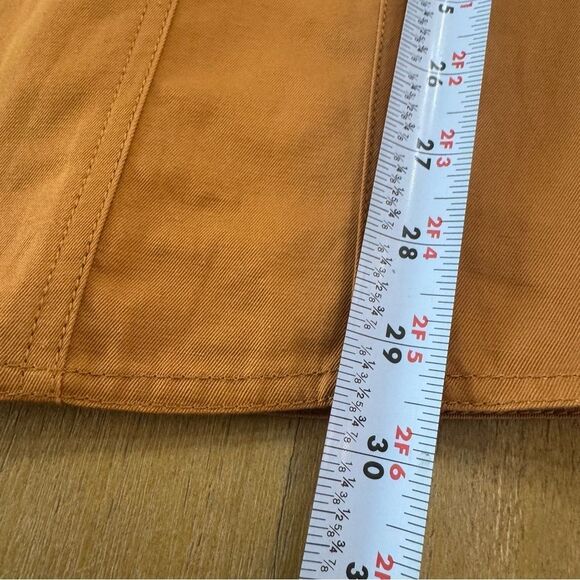 A.L.C. Paisley Shirt Dress Size 0 Cotton Hemp Blend Western Chic - Picture 10 of 16